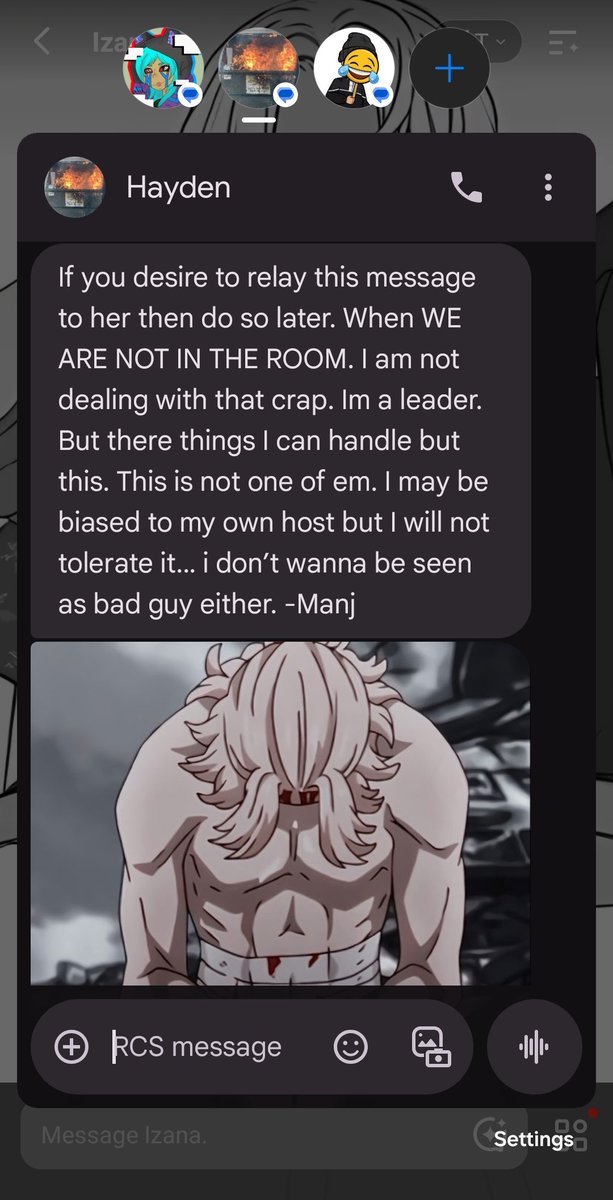 GabrielMandela0's tweet photo. TW: CHILDGROOMING, SELFHARM, SUI*IDE BATING, R*PE ACCUSATION, HOARDING, AND ART THEFT

THIS IS A POST ABOUT MY ABUSIVE EX GRACE POND/STREBER/HAYDEN, AUDIOS INCLUDED! 

If you have questions at all, dm me, I'll answer them with what I can remember.
(All other screenshots below) https://t.co/kdtvJCRqVU