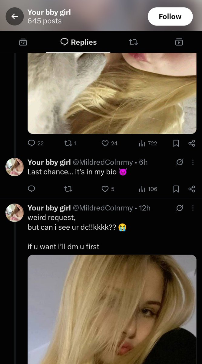 Spacetimebutter's tweet photo. Okay everyone this is getting concerning, there are so many posts about wemen wanting to see male genitals, but if you look closely on how they all say dck instead of you know, they are all saying the same thing, it's suspicious to the point it's possible someone is behind all... https://t.co/3WP5rMWg9S