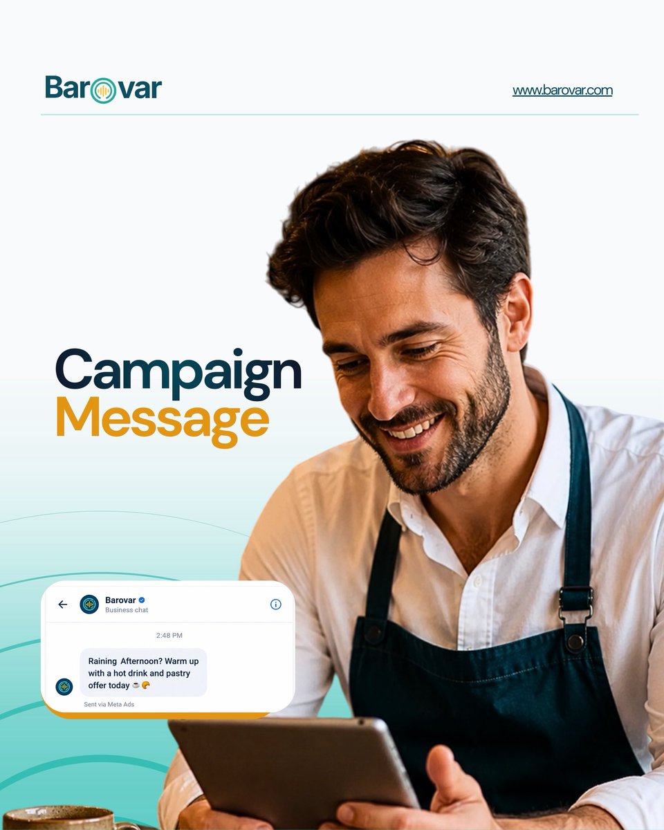 barovarhq's tweet photo. With every environmental signal, Barovar helps you generate revenue on autopilot while you focus on other things that matter 

This is not just another campaign tool, it's real-time revenue intelligence designed for high UK Street. 

Learn more⤵️
https://t.co/yi9xNx9Sxz 

#AI https://t.co/2rMHfler2S