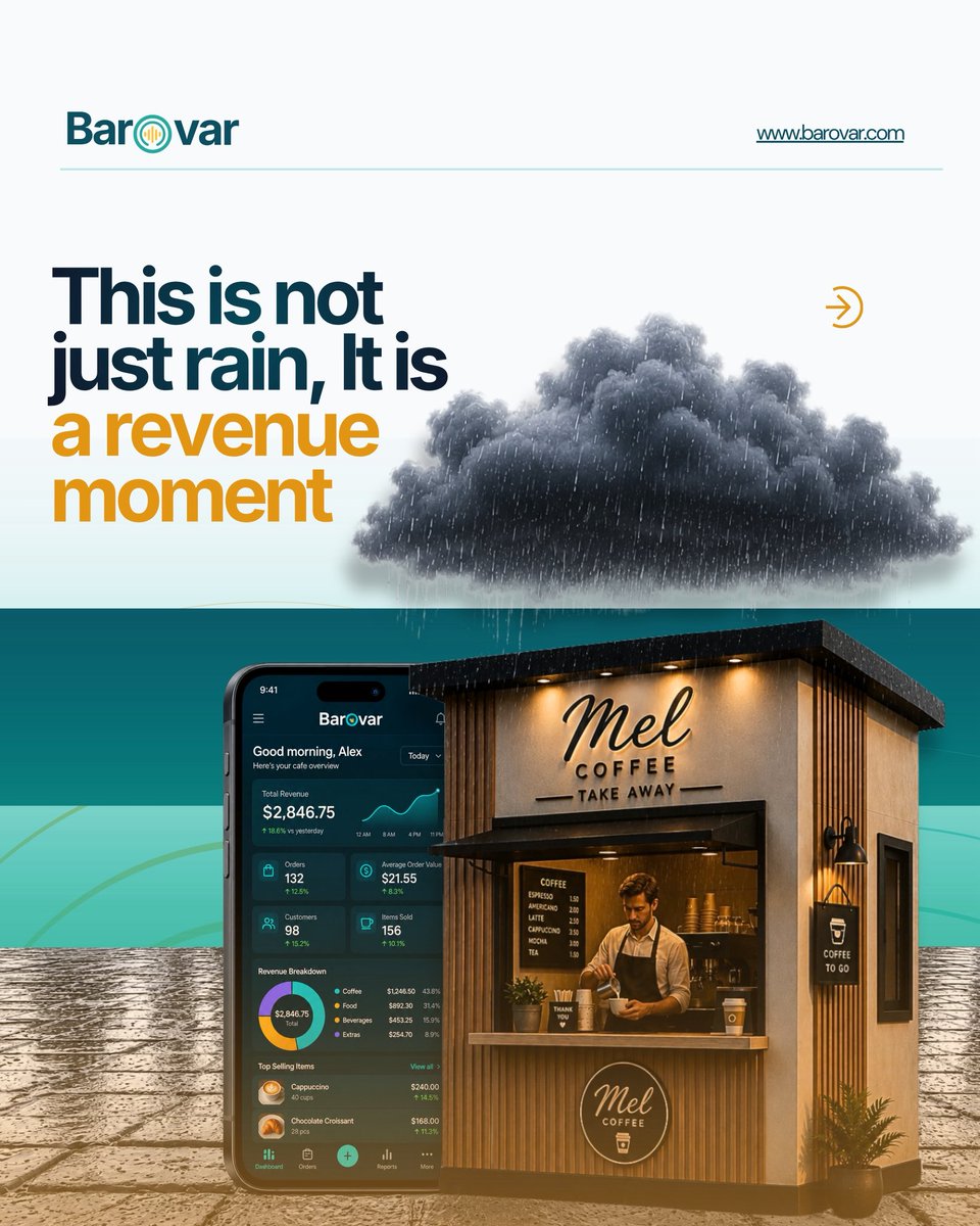 barovarhq's tweet photo. With every environmental signal, Barovar helps you generate revenue on autopilot while you focus on other things that matter 

This is not just another campaign tool, it's real-time revenue intelligence designed for high UK Street. 

Learn more⤵️
https://t.co/yi9xNx9Sxz 

#AI https://t.co/2rMHfler2S