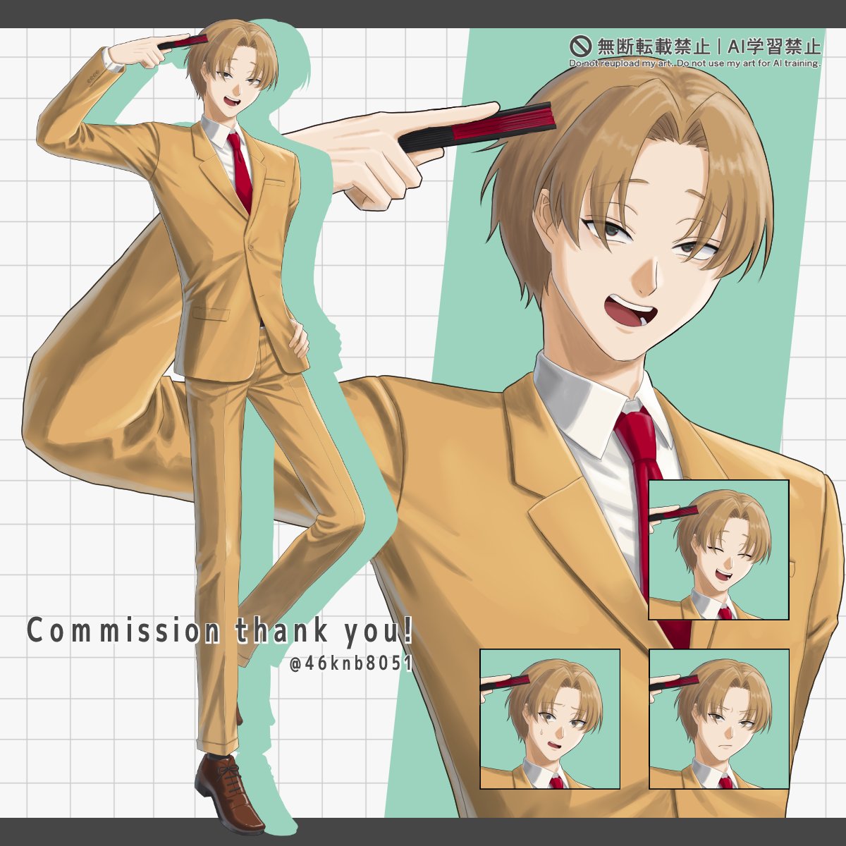 46knb8051's tweet photo. ご依頼ありがとうございました！
#commission　#つなぐ https://t.co/LpnSYBd3nr
