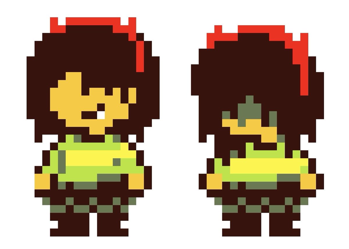 _senby_'s tweet photo. baby Kris sprites 🥹
#deltarune https://t.co/PuwUIFA3wx