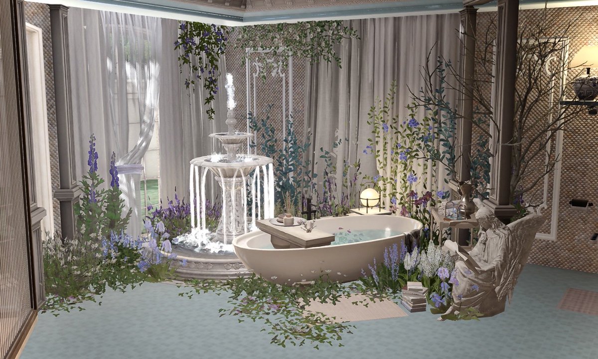 GavinOrNothing's tweet photo. Toilet &amp; Bath design renovation: 
𝐵𝓁𝑜𝑜𝓂𝒾𝓃𝑔 𝒪𝒶𝓈𝒾𝓈🛁🩵

Template QR below~₍ ᐢ.ˬ.ᐢ₎ https://t.co/6nfm7b37a9
