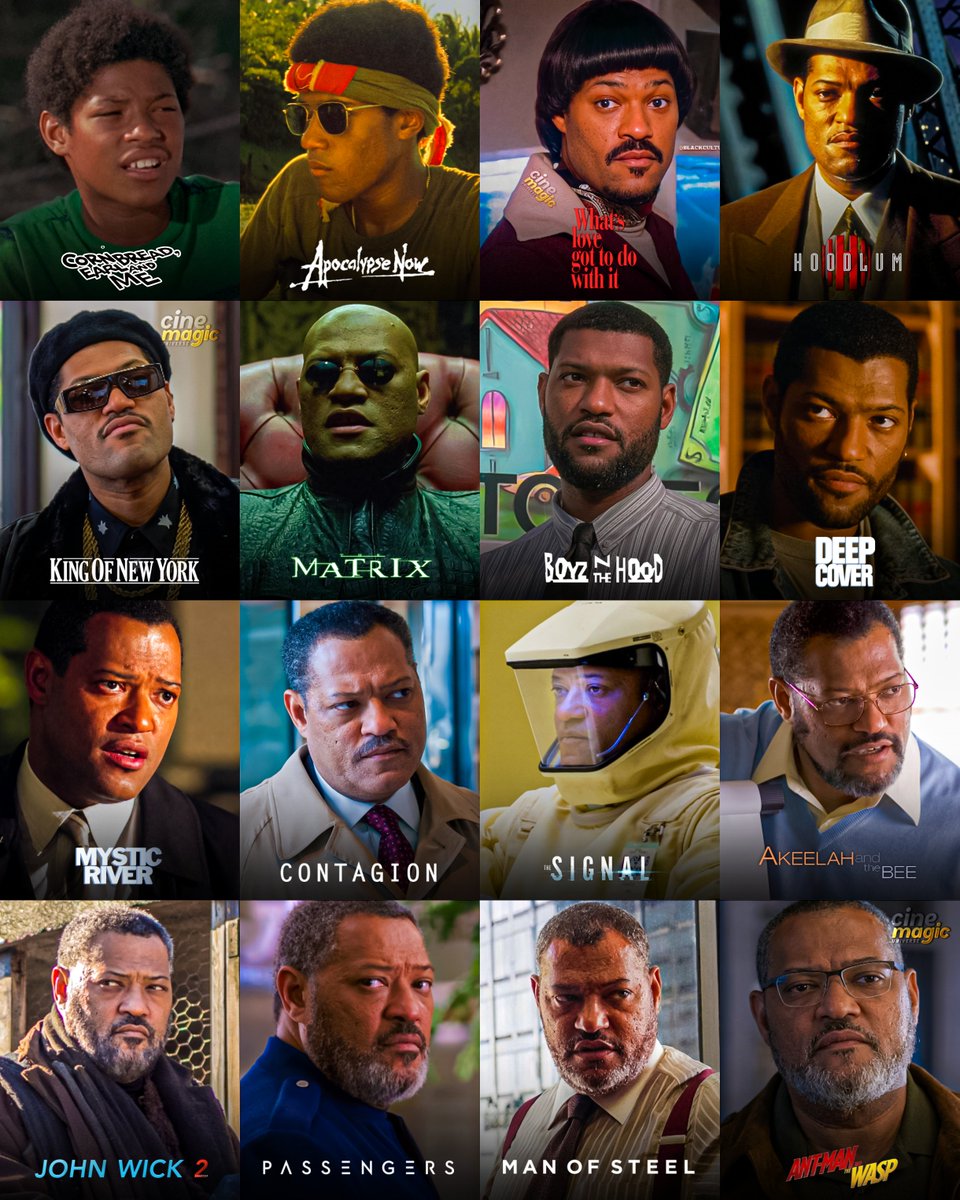 cine__magic's tweet photo. Happy 65th birthday to the Iconic, Laurence Fishburne! https://t.co/TwOYCyXWva