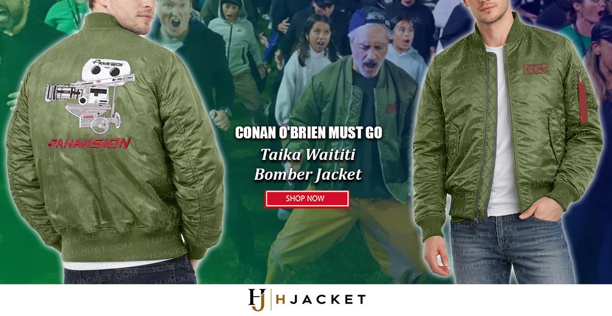 hjacket's tweet photo. Get ready to shop till you drop! 🛍️✨
#TaikaWaititi #ConanOBrienMustGo Green Bomber Satin Jacket.
►Shop Now Click on Link◄
https://t.co/aSGH3Fyx32
#sale #discount #megadeals #shoppingspree #bestdeals #adorablestyle #fashiontrends #celebritystyle #streetwear #shopnow https://t.co/6NCazaY3ju