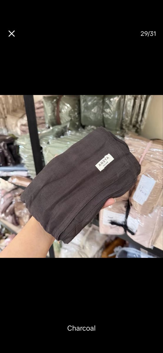 sahraarf's tweet photo. WTSSS VISCOSEE ANSYAA WARNA CHARCOAL , 32k ajaa BELUM DIBUKAAA dan DIPAKE SAMA SEKALII AKU JUAL 32 AJA YA !!! https://t.co/B8ZG2m8rJ4