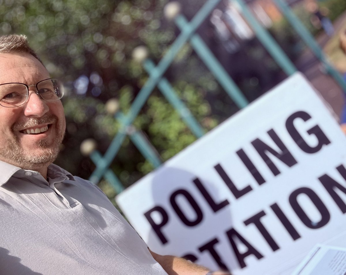 theandrewgwynne's tweet photo. 🗳️ Just done my bit for democracy and voted for @bevcraig to be Greater Manchester Mayor in what is the country’s biggest by-election (more than 2m eligible voters)

She’s by far the most experienced &amp; impressive candidate on the ballot paper! 

Vote #BevForUs. Polls open to 10pm https://t.co/B14TV56juv