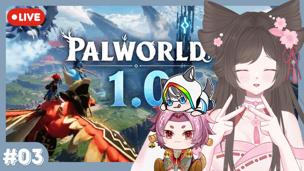 Riona_SSH's tweet photo. 『🌸PALWORLD 』ทำภารกิจ SS2 EP.3 
#RionaMiKoLIVE 🎀🌸

Date : 30.07.2026
Time : 19.30
Waiting room : https://t.co/lKMFvJvIqa

#Vtuber #VtuberTH #RionaSSH #SSH_Project https://t.co/qe0GXZhIPp