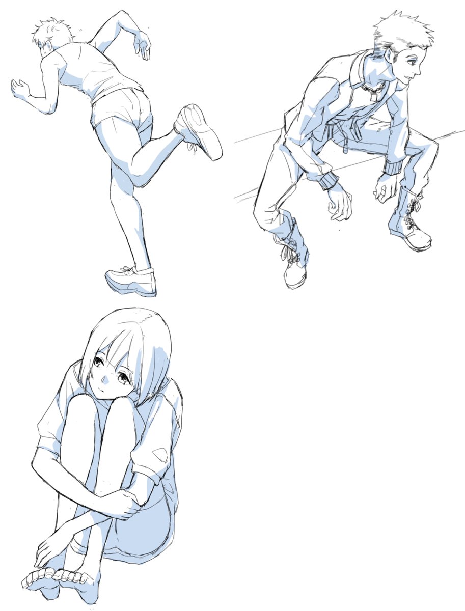 練習絵 #今月描いた絵を晒そう