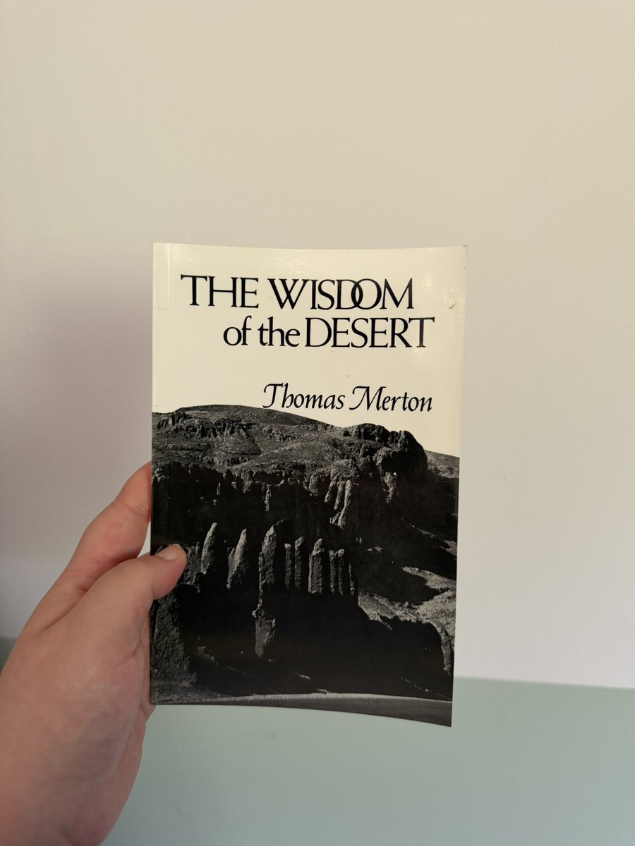 brshepardsbbs's tweet photo. Last week’s read. 

The Desert Fathers remind us that the deepest battles are rarely “out there.” They are fought in the hidden places of the heart, where silence strips away illusion and grace slowly teaches us how to become fully human.

More here: https://t.co/Q7hUIsJUlm. https://t.co/8uQaOrXoIQ