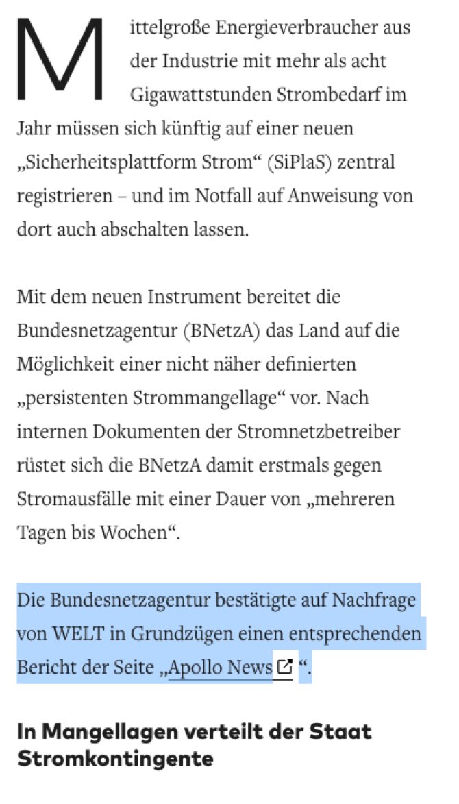 LViehler's tweet photo. Aktuell wird davon berichtet und rasch verbreitet, Deutschland bereite sich auf zunehmende Stromausfälle vor. 

‼️Das stimmt nicht!‼️

Wind und Sonne schicken keine Rechnung und sind ausfallsicher. Das hat Robert Habeck versprochen. 

Helfen Sie mit, die Verbreitung solcher Gerüchte zu stoppen.