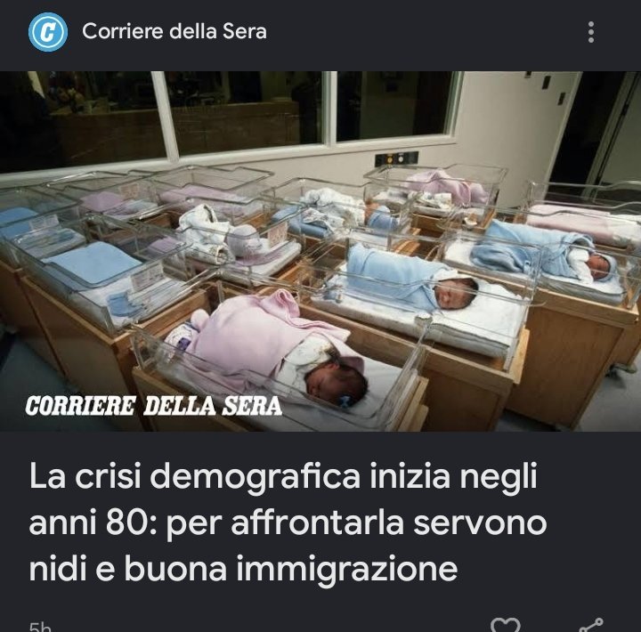 InsanoMassimo's tweet photo. I sinistri sono così:
Non fate figli? + immigrazione
Non si vincono i mondiali? + immigrazione
L'INPS ha bisogno di soldi? + immigrazione
E così via...
Sono stupidi e comandano pure. https://t.co/jsVvP8C7LZ
