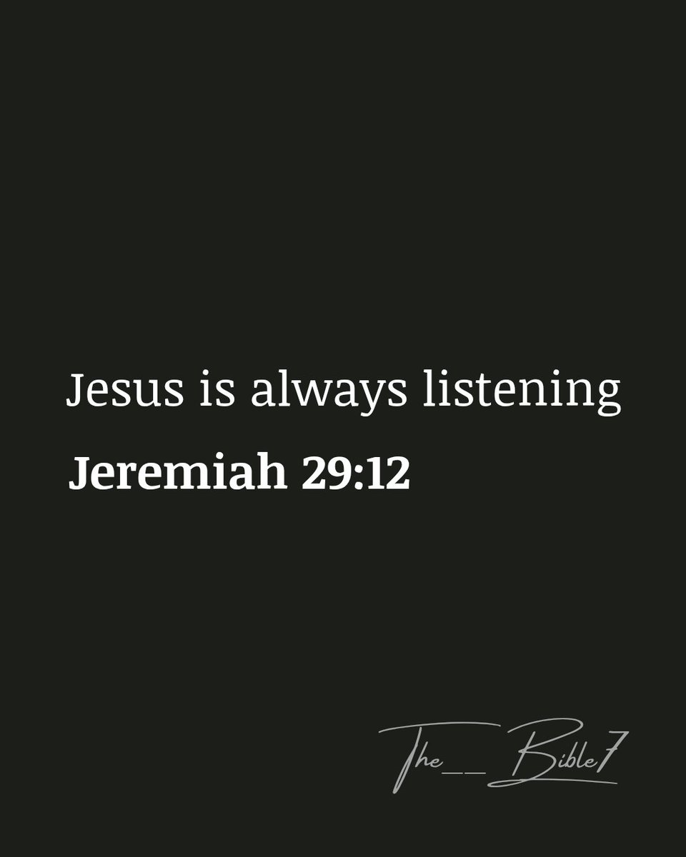 The__Bible7's tweet photo. Jeremiah 29:12 https://t.co/jSnJTuVM82