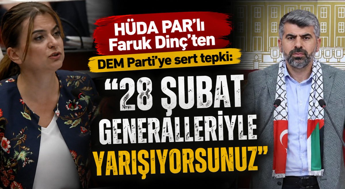 UrfaninNabzi's tweet photo. Milletvekili Dinç:: "28 Şubat generalleriyle yarışıyorsunuz"
#OkullardaMescid #Abdest
https://t.co/atXA3ymFcX https://t.co/c57xUY5v1O
