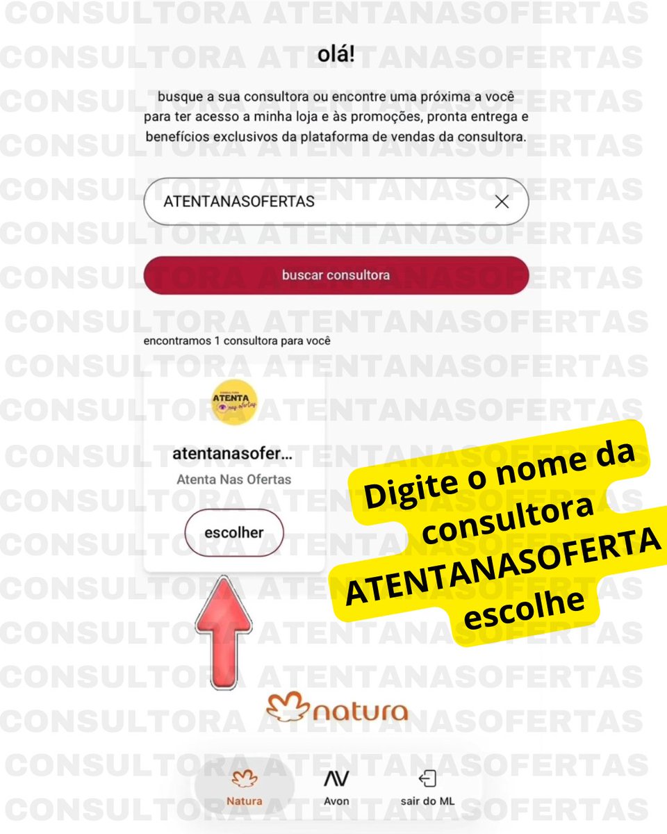 _cupompetz's tweet photo. Passo a passo de como selecionar a consultora no aplicativo ou click no link que seleciona automaticamente no aplicativo a consultora:

https://t.co/K4IXsQ5ZDZ

. https://t.co/tMWa02r9iL