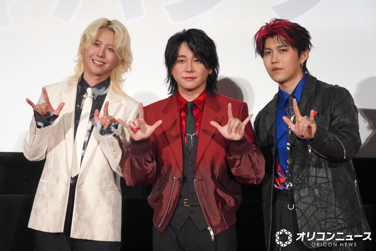 oricon's tweet photo. Mrs. GREEN APPLE
ネタバレ厳禁の『スパイダーマン』舞台あいさつ
「見どころは全部」
藤澤涼架は目が不安げ＆若井滉斗はタイトル3連発

🎞『スパイダーマン：ブランド・ニュー・デイ』🕷
 ジャパンプレミアイベント舞台あいさつ

#スパイダーマン

https://t.co/I0hdV9YHz8 https://t.co/OW8dWIa6BC