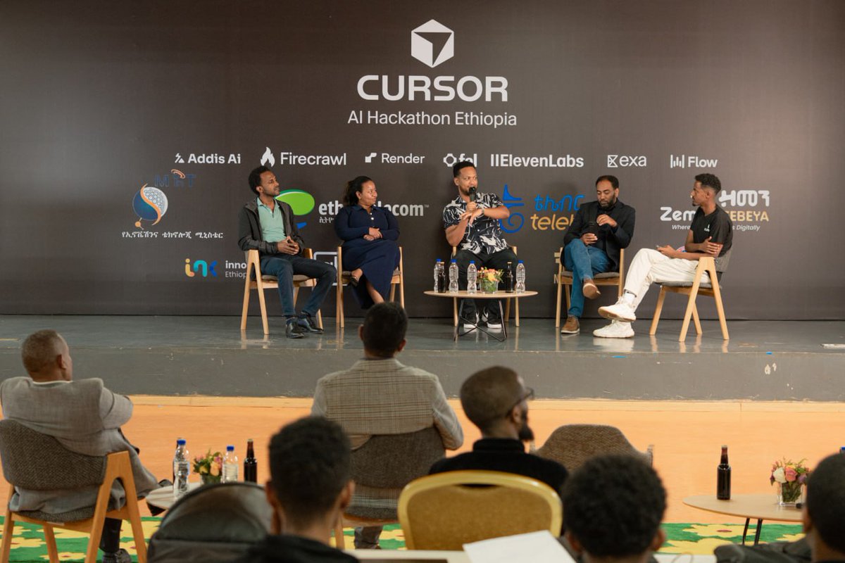 atnatewoss's tweet photo. 24 hours building at the largest AI hackathon in Ethiopia.

This past weekend at the @cursor_ai  Hackathon Ethiopia 2026, our team explored one question: How do you know you're paying a fair price for something in Ethiopia?

#CursorAI #Hackathon #AI #Ethiopia

read more... https://t.co/P0jYz78ZOG