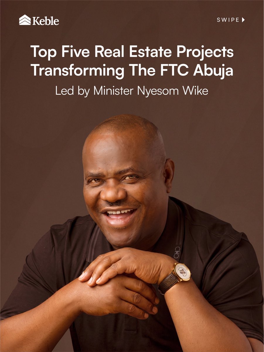 KebleHQ's tweet photo. Swipe through five projects transforming Abuja and tell us:
Which project do you think will have the biggest impact on the city’s real estate market?
#Keble #Abuja #RealEstate #PropertyInvestment #FCT #LandBanking https://t.co/jnHcSc8t5P