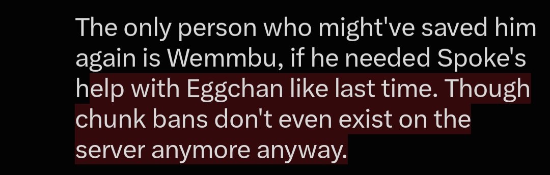 aakoew2's tweet photo. @ZYcxKslDNNnlKK Nobody else would've even tried to save him. The only reason Parrot did it last time was because Spoke happened to run into the same chunk as Wifies. Otherwise, they would've just left him there, lol. https://t.co/VxlQlJ0j5e