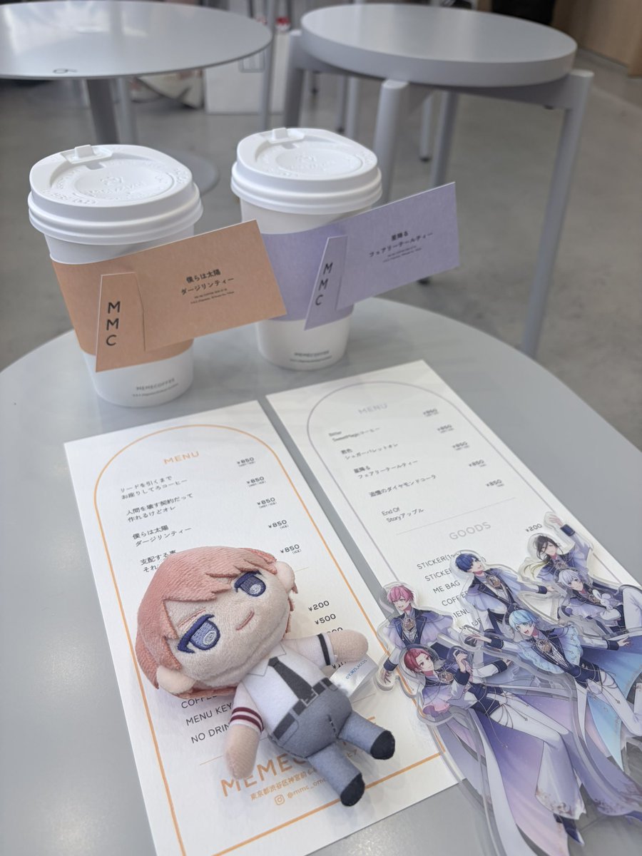 mint__irerisu's tweet photo. 好きな名前のメニューが作れるカフェ行ってきた✨
 #いれいす
 #みにうさー https://t.co/jpktedKhff