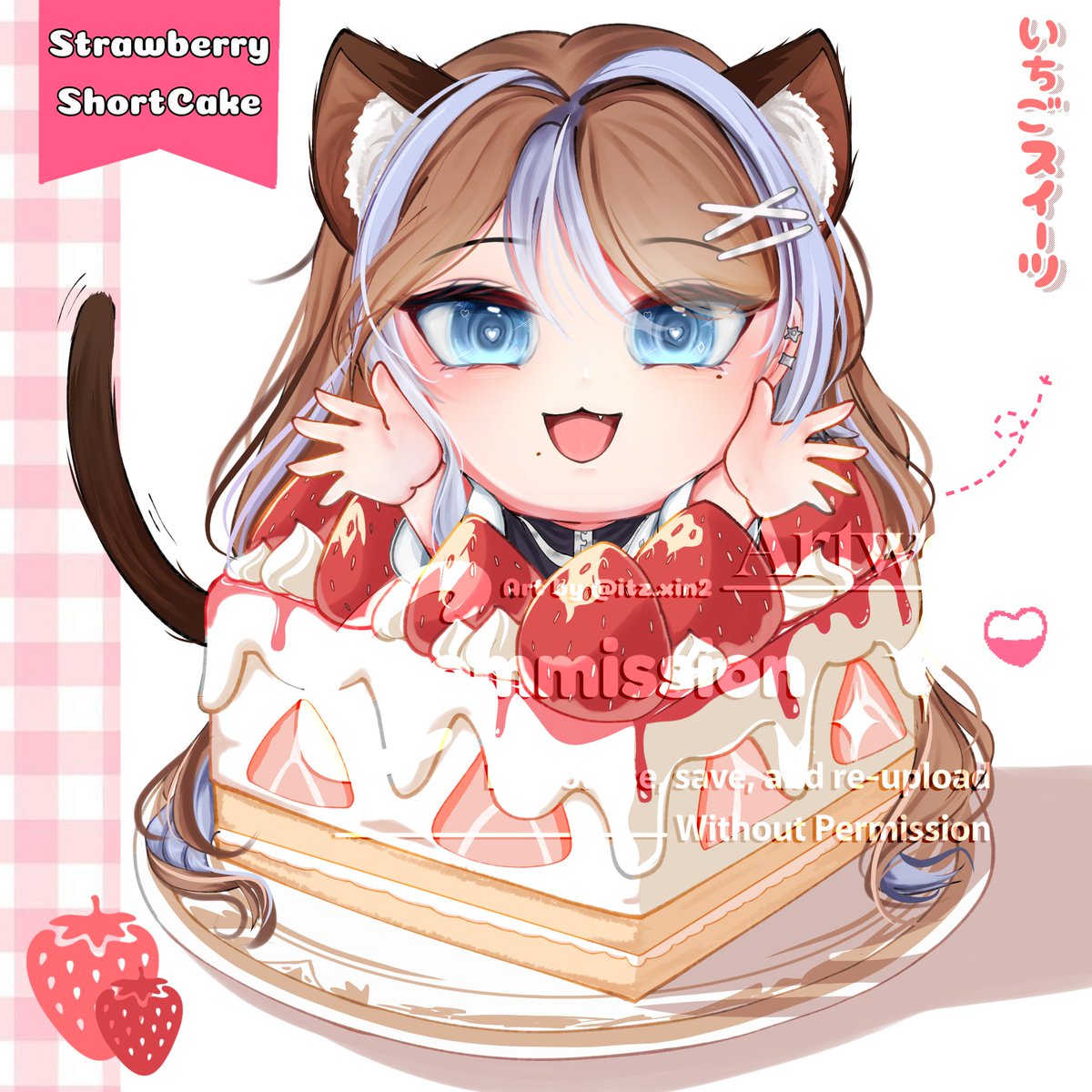 YuukiAsami3's tweet photo. Thank youuu for commissioning me and trusting my services! 🍰♡
I hope you love how it turned out! feel free to share any feedback anytime

interested in a commission too? feel free to dm me, also open for international ٩(ˊᗜˋ*)و ♡
#commissionsopen #commissionart #zonauangㅤ https://t.co/6G3P7Ee9hZ