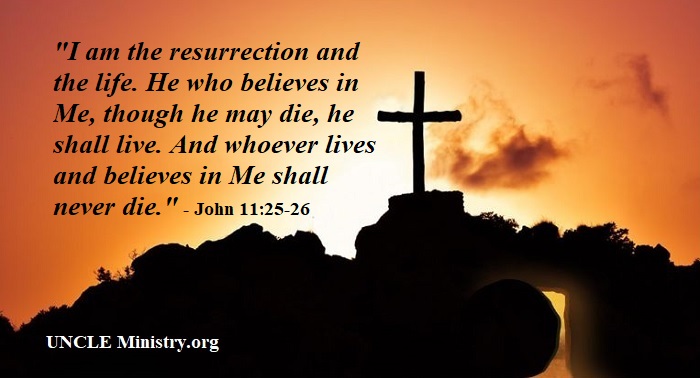 UncleMinistry's tweet photo. TODAY'S U.N.C.L.E. MISSION REMINDER - 07.30.2026.

We are one day closer to the return of the One who is "the resurrection and the life," our Lord and Savior, Jesus Christ! Keep looking up!

May the Holy Spirit truly empower us to live the New Life on our Mission every day! https://t.co/lNyxQqPTDh
