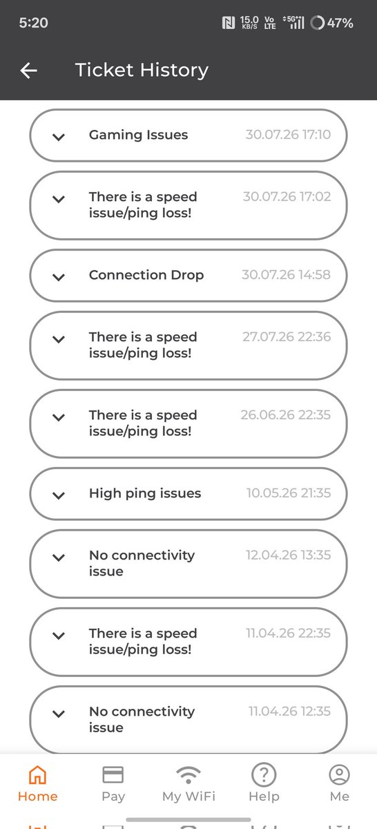 rj_prabhat_'s tweet photo. To my new ticket the ticket number is 77389481 , it's already been more than 10 days yet I haven't received a single call from you and the issue is still there. I've been denied that my router won't be replaced. I've been denied technical support. https://t.co/fFNtGMOW0n