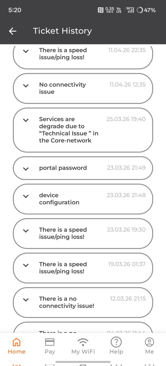 rj_prabhat_'s tweet photo. To my new ticket the ticket number is 77389481 , it's already been more than 10 days yet I haven't received a single call from you and the issue is still there. I've been denied that my router won't be replaced. I've been denied technical support. https://t.co/fFNtGMOW0n