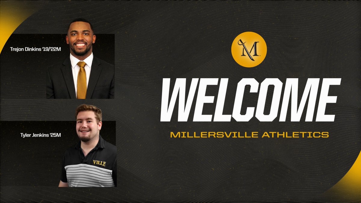 VilleMarauders's tweet photo. We are excited to welcome back to the 'Ville Trejon Dinkins and Tyler Jenkins; two alums who will now serve as assistant directors of athletics. 

Story: 
https://t.co/6c680k9Vah https://t.co/2AjGgVB4vv