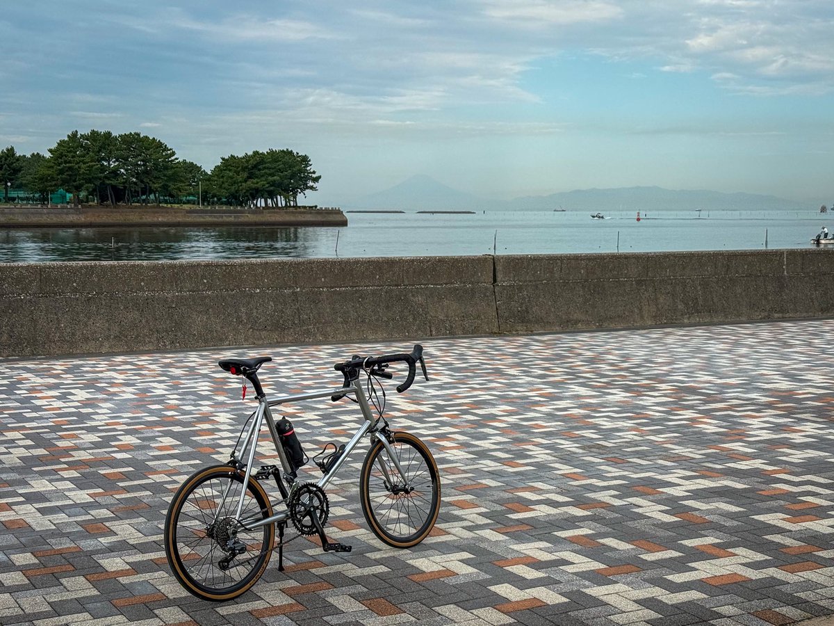 nobumillenia's tweet photo. ブレーキ良く効くようになった🥳

#minivelo
#Fuji
#HelionR https://t.co/bXfFwqd7jB