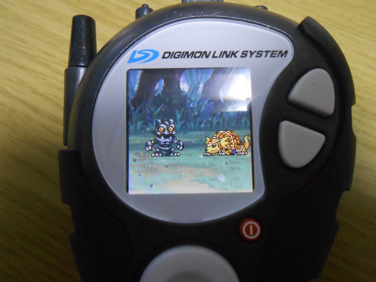 degimi1995's tweet photo. パートナー：アルマジモン
エリア1-4　バトル
VSユニモン
挑み：ディグモン
追撃：シルフィーモン(ヒカリの方)
入手：ブラウン管テレビ

トレーニング2回実施

ブラウン管テレビ効果でエリア1-5　速イベント
withゴツモン

 #ディースリー
#デジモン https://t.co/FTIYTMn2Pn