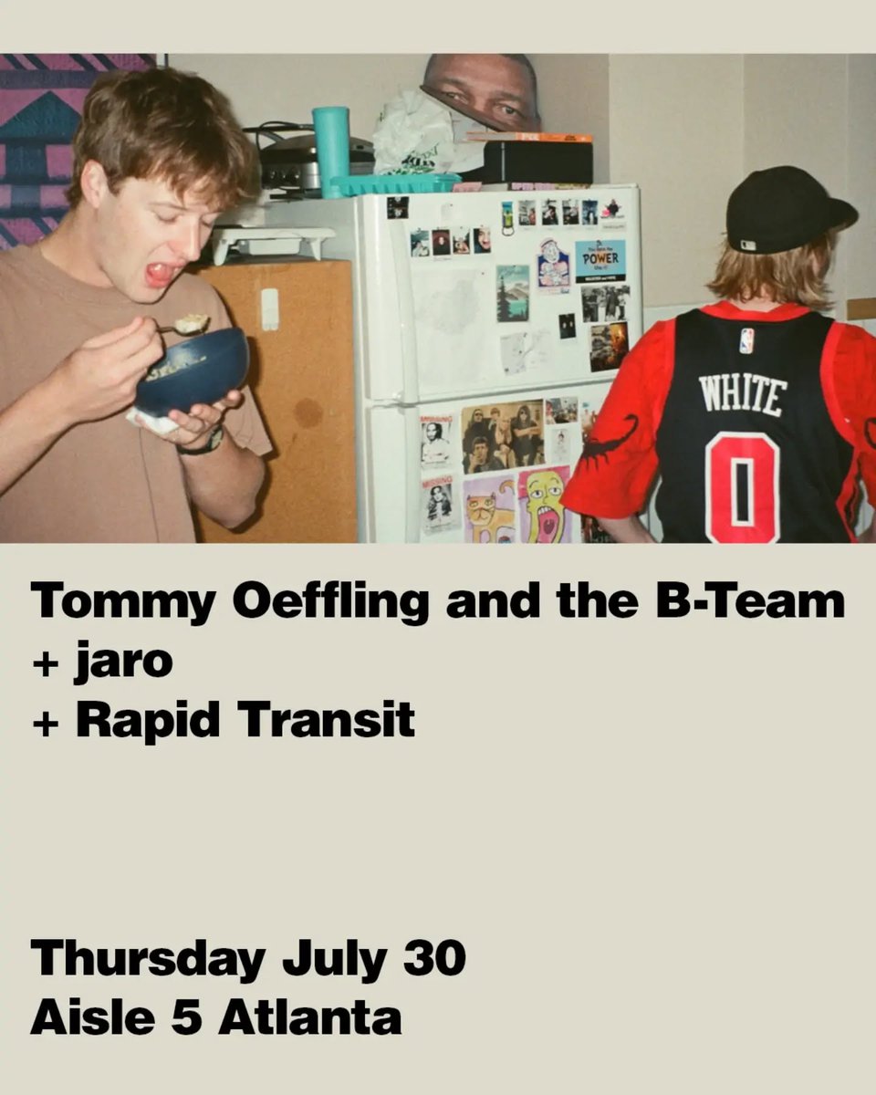 Aisle5atl's tweet photo. TONIGHT :: Tommy Oeffling &amp; the B-Team at Aisle 5 w/ special guests jaro &amp; Rapid Transit
Tickets: https://t.co/CdK5s9e0JQ

Aisle 5 x Speakeasy Promotions https://t.co/S4RjESs3ri