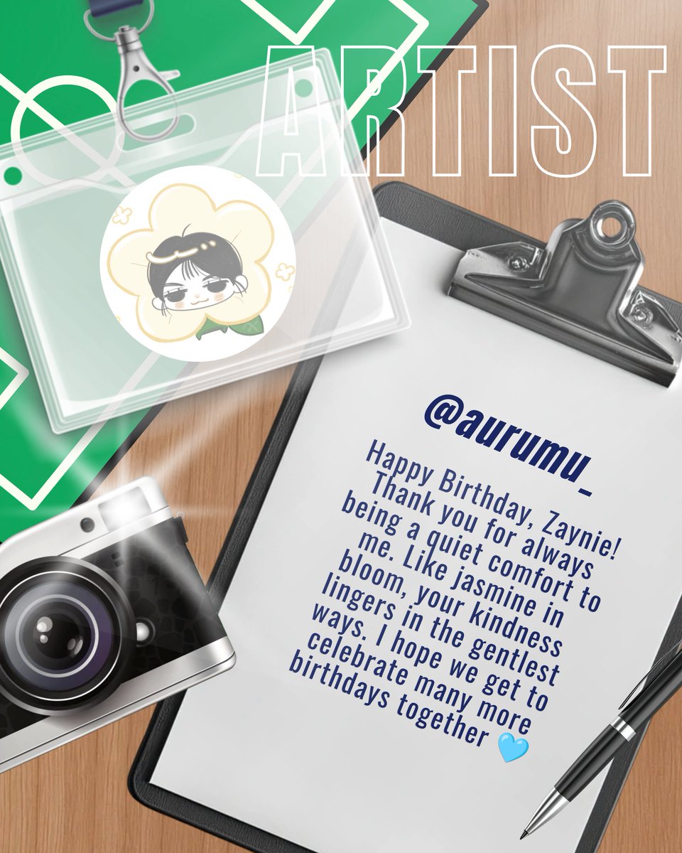 ZayneBday's tweet photo. Behind every great piece, there’s an even greater artist. Meet Arum @Aurumu_ who will be joining us to celebrate Zayne's special day! ☃️🩵

Make sure to check out their awesome works and show them some love, Jasmines!

#ZayneBday2026 #RightOnTarget #ZayneOnTarget https://t.co/8xlP6T9Syc