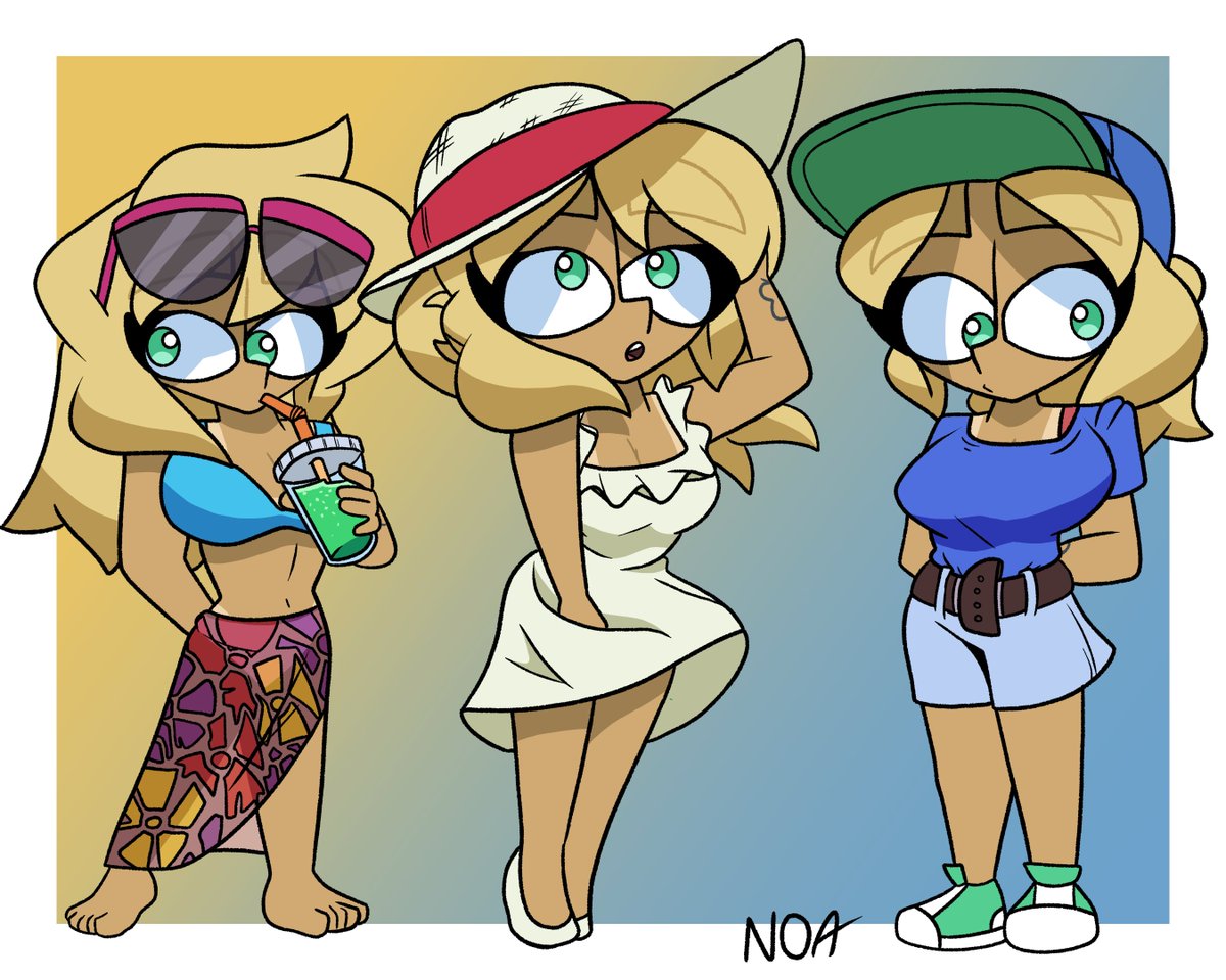 NOArtHere1's tweet photo. Bri's more of a Summer person
#LBirds #Lovebirds #OriginalArt #OriginalCharacters #OCs #OCArt https://t.co/iemkn3ytqK