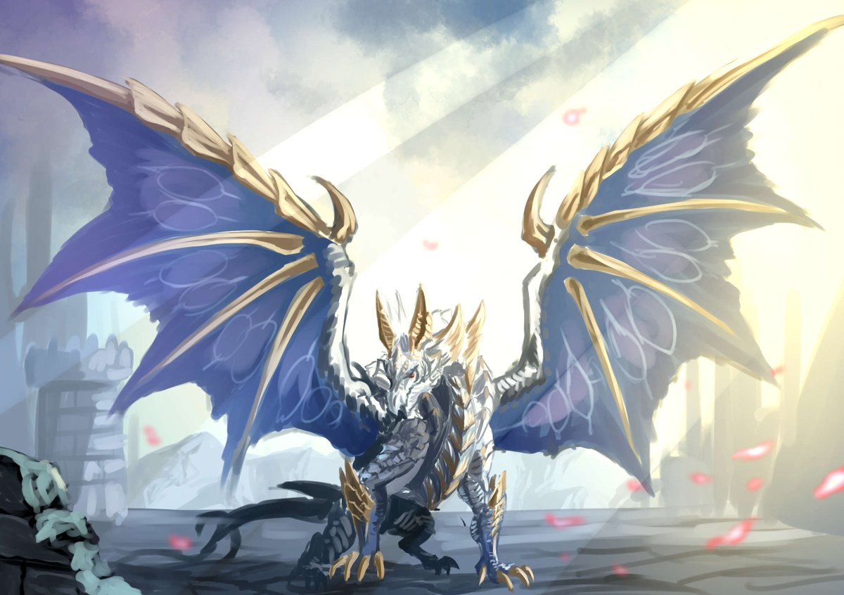 Dratakadragon's tweet photo. #MonsterHunter #有償依頼
90分で原初を刻むメルゼナを描きました～ ～PrimordialMalzeno～ https://t.co/y8f7yl45x4