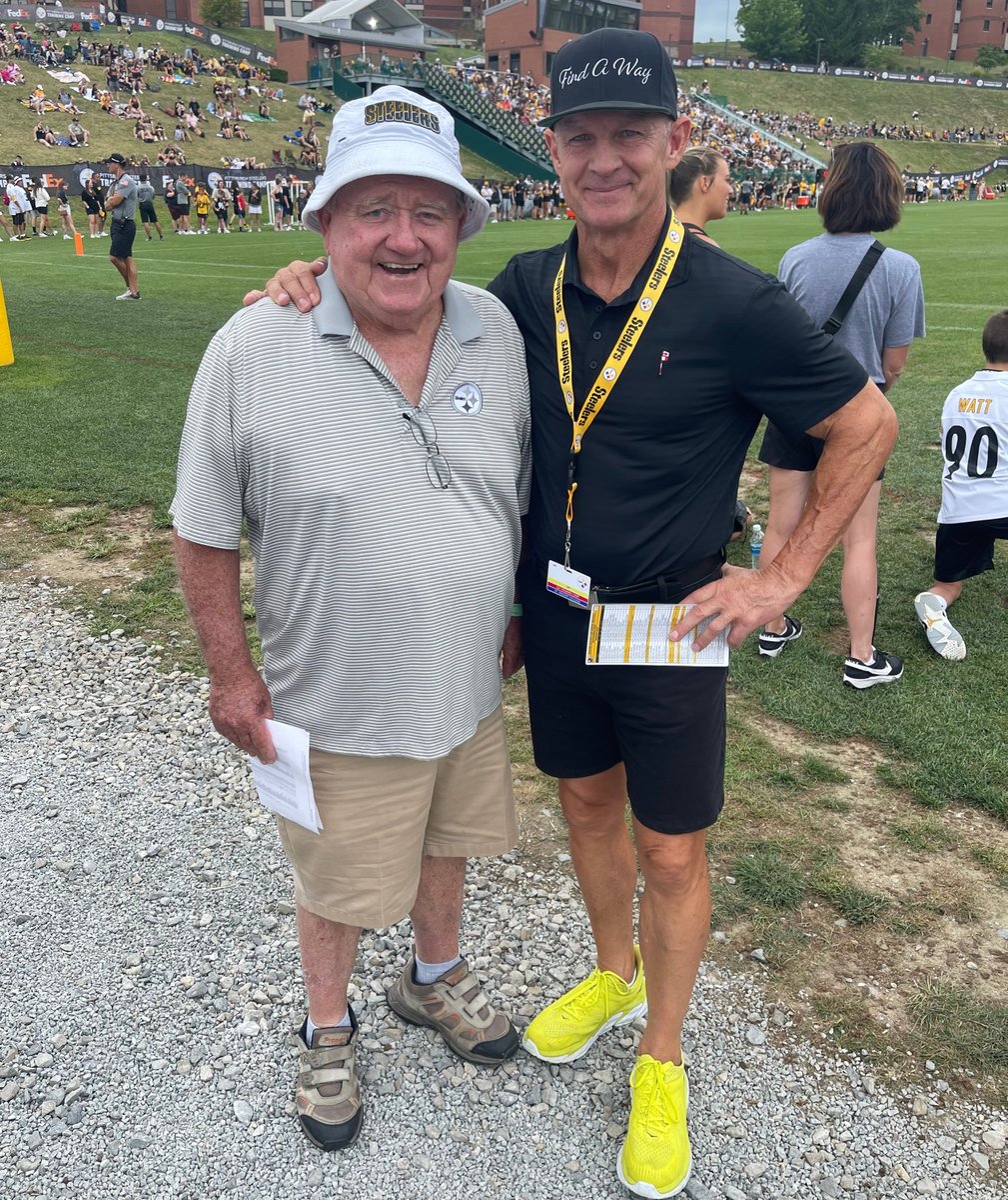merrilhoge's tweet photo. As the guys report to training camp, I can't help but think back to all the memories.

Training camp wasn't just about getting ready for a season. It was about building trust, learning discipline, creating lifelong friendships, and discovering what you were made of. 

Every practice, every meeting, every challenge was preparing you for something bigger than yourself.

Looking back now, what I appreciate most isn't just the football. It's the people. The teammates, coaches, trainers, and staff who became part of my life. Every year when I see training camp begin, I smile because I know so many of those relationships are still going strong.

Football gave me so much more than a career. It gave me lessons that still shape my life today and friendships that have stood the test of time.

To all the players heading to camp: embrace every moment. It may not feel like it now, but one day you'll realize the greatest memories weren't just the games...they were the journey and the people you shared it with.

Enjoy the process. The season starts now. Find A Way. 🏈