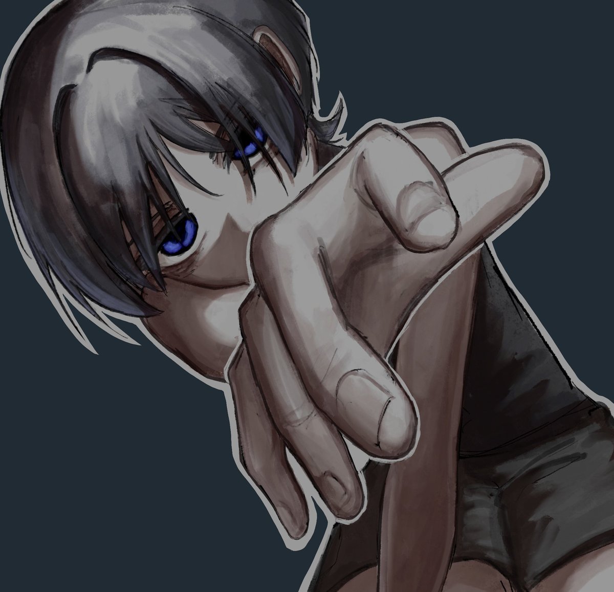 smrt_666_'s tweet photo. #画力変化ビフォーアフター 
←2021   2025→
去年の絵やないか〜い https://t.co/yZeA2lHH64
