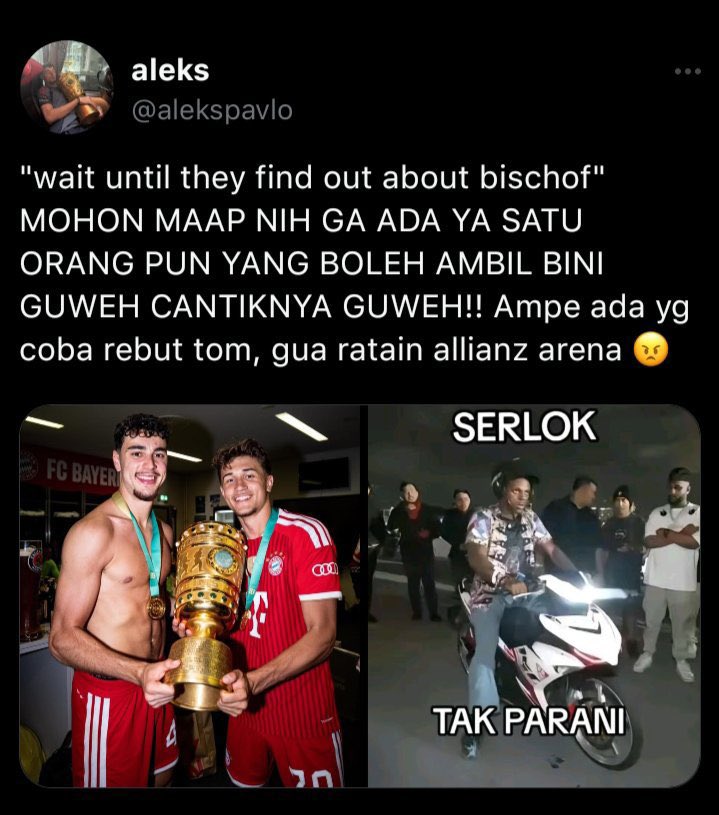 daltonstreets's tweet photo. #bischovic au tapi aleks mode protektif https://t.co/H4xPLpnirt
