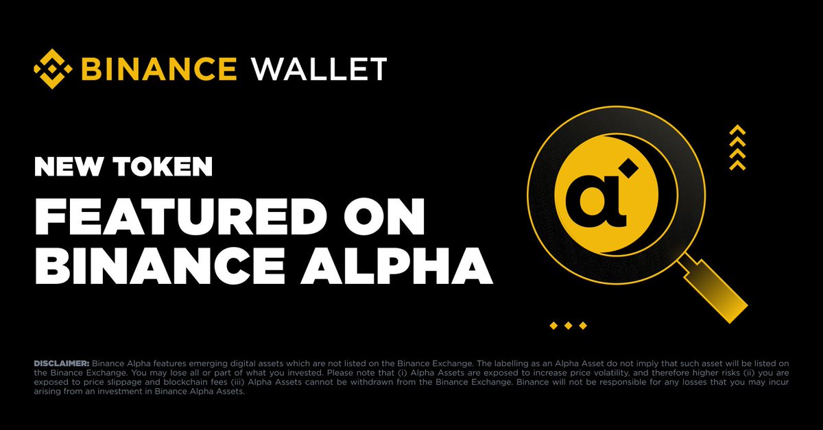 BinanceWallet's tweet photo. 🔔 MarsCoin (MarsCoin) was added to Binance Alpha on July 30, 2026.

Users can now trade the token on Binance Alpha using market and limit orders. https://t.co/PZZNjQlOKB