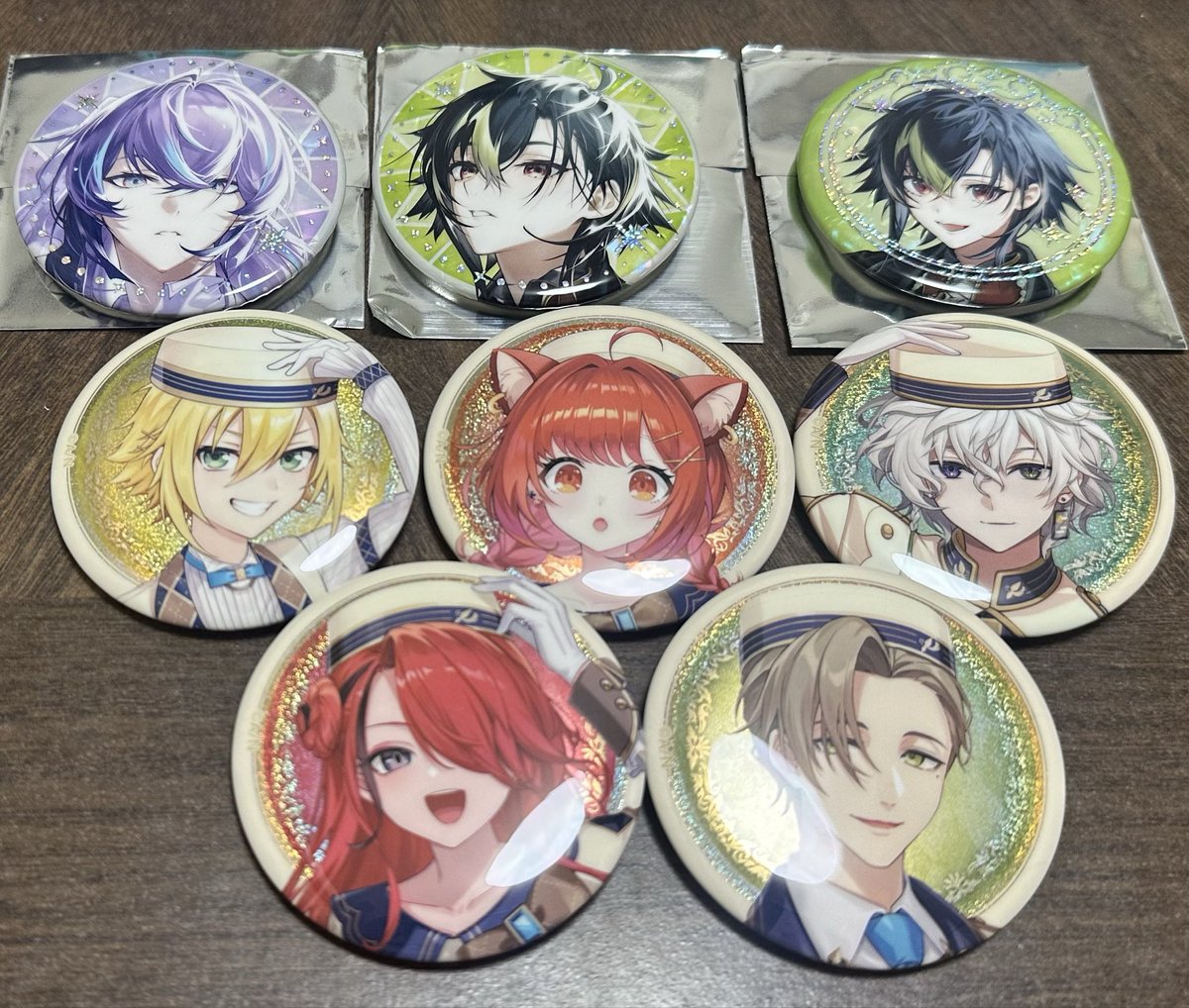 otoooooo_n's tweet photo. 【交換】にじさんじ Dytica 3rd Anniversary 缶バッジ チェキ風カード 特典 ビスケット

譲:画像1,2枚目
求:👻🔪、🗝💸

⚠️画像3枚目(特典↔特典)の交換希望です

同異種問わず交換希望🙆‍♀️
検索からでもお気軽にお声掛けください🙇‍♀️ https://t.co/i38qUULGza