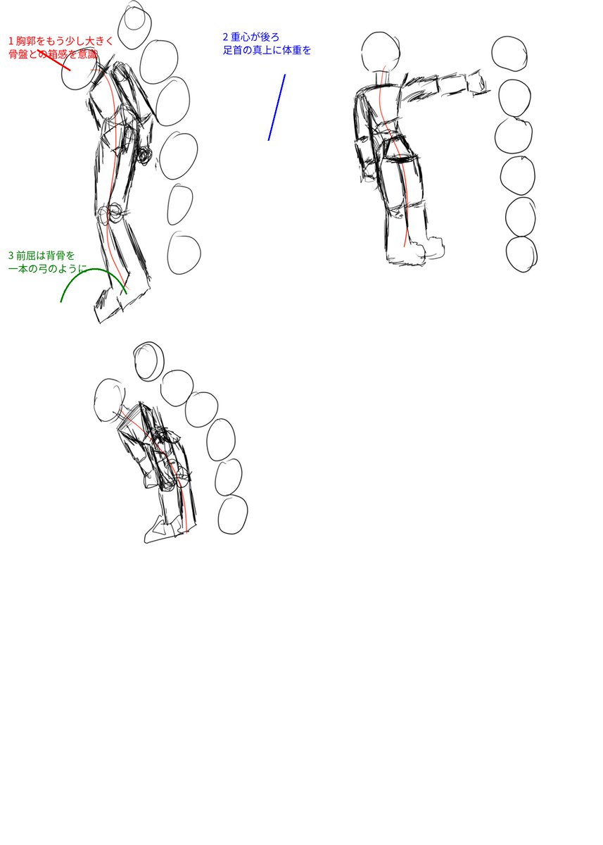 bbrnygo's tweet photo. 今日の練習
頭身とアクションラインを意識しながら描いてみた
わけわからんけど、とりあえずAIに添削してもらいながらちまちま進めてる https://t.co/F1CKBiAy08
