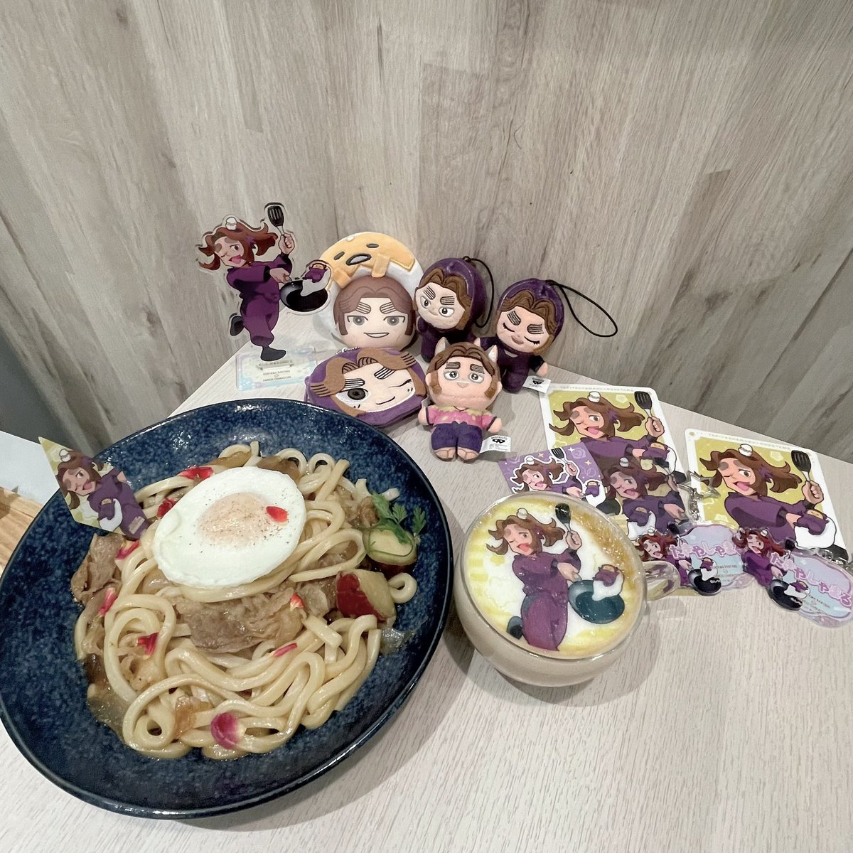 yasya41's tweet photo. 2026.07.30

AMOCAFE 🍳

今日も今日とて美しくてスターすぎた🌟
たきちゃんとお揃いのぐでたま可愛くて幸せ https://t.co/CB0EVGYGw2