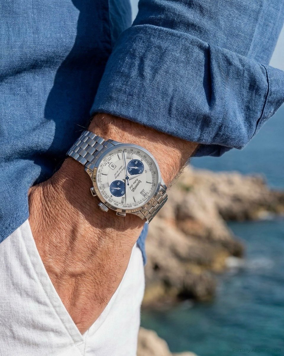 eberhard1887's tweet photo. On the wrist, the Extra‑fort Roue à Colonnes Retour en Vol becomes emotion before it becomes time.

A presence that settles naturally against the skin, bold yet impossibly refined.

Discover: https://t.co/ofepTZvkrX 

#eberhard1887 #extrafort #watchoftheday https://t.co/eucADTPuLk