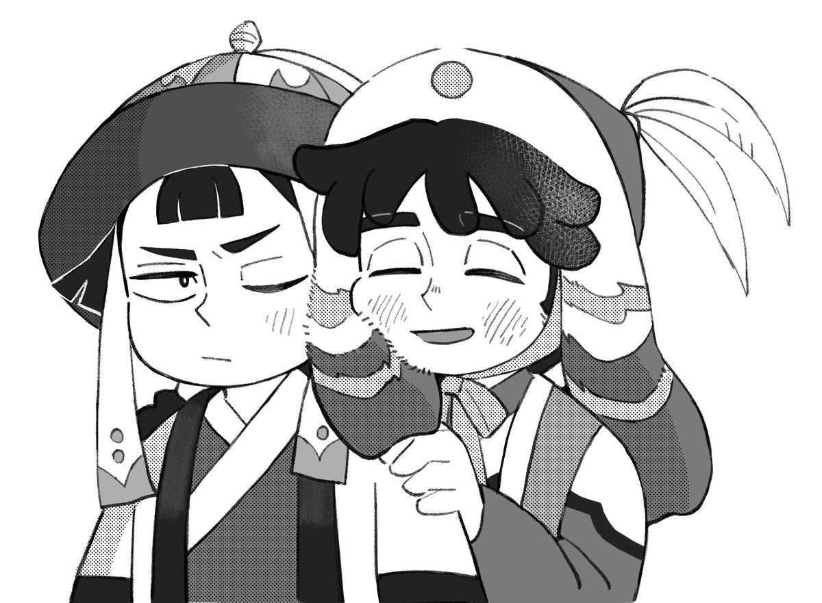beifaeww's tweet photo. 以一种美少女贴贴的心态画俩个中年男子实在是惬意 https://t.co/NETh0unWkQ