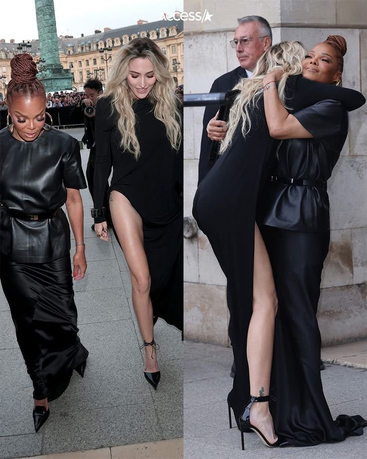 DullahTheking2's tweet photo. Janet Jackson and her niece, actress and model Paris Jackson, sharing a public reunion....

📷 2026. https://t.co/OiJGlLeFUR