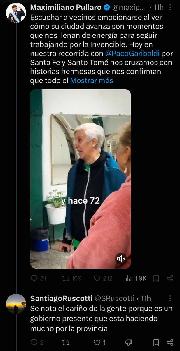 TraductorTeAma's tweet photo. LOS BOTS DE PULLARO| Pullaro, que pretende censurar la opinión de la gente en redes sociales con su "ley contra el odio" se armó un troll center.

Todas cuentas creadas en febrero-mayo 2026.
Todas suben fotos de mate y frases de cornuda para simular ser reales.
Todas responden exclusivamente comentarios positivos a Pullaro

Igual de patético que Larreta y Mantequilla Pareja.