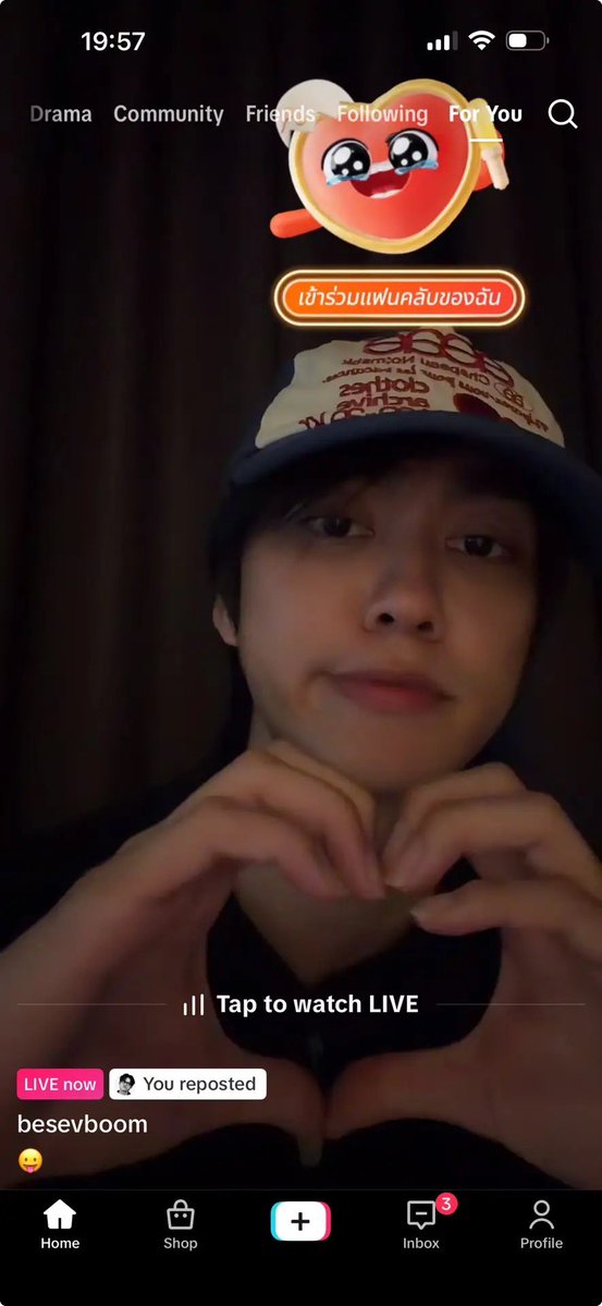 _yukeyt's tweet photo. @aforyou__ Just got home from work and tiktok surprised me with those heart + boba eyes🥺😣 https://t.co/HVfiYQHBHD