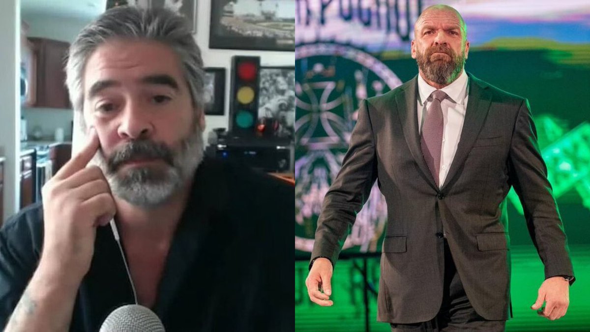 WrestleFeatures's tweet photo. Former World Champion Vince Russo believes that Triple H is currently delivering the worst creative in WWE history.
 
(Talk Is Jericho) https://t.co/8ZrX8UYyps