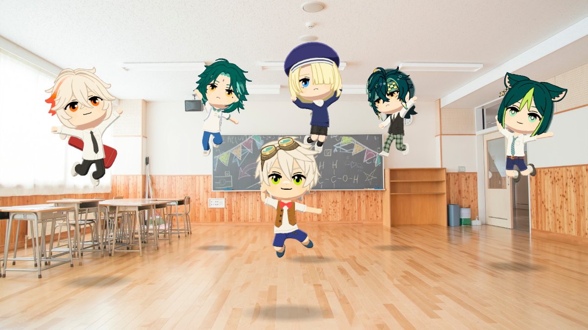 panru6's tweet photo. それっぽい服を着せた https://t.co/g827WaQTGr