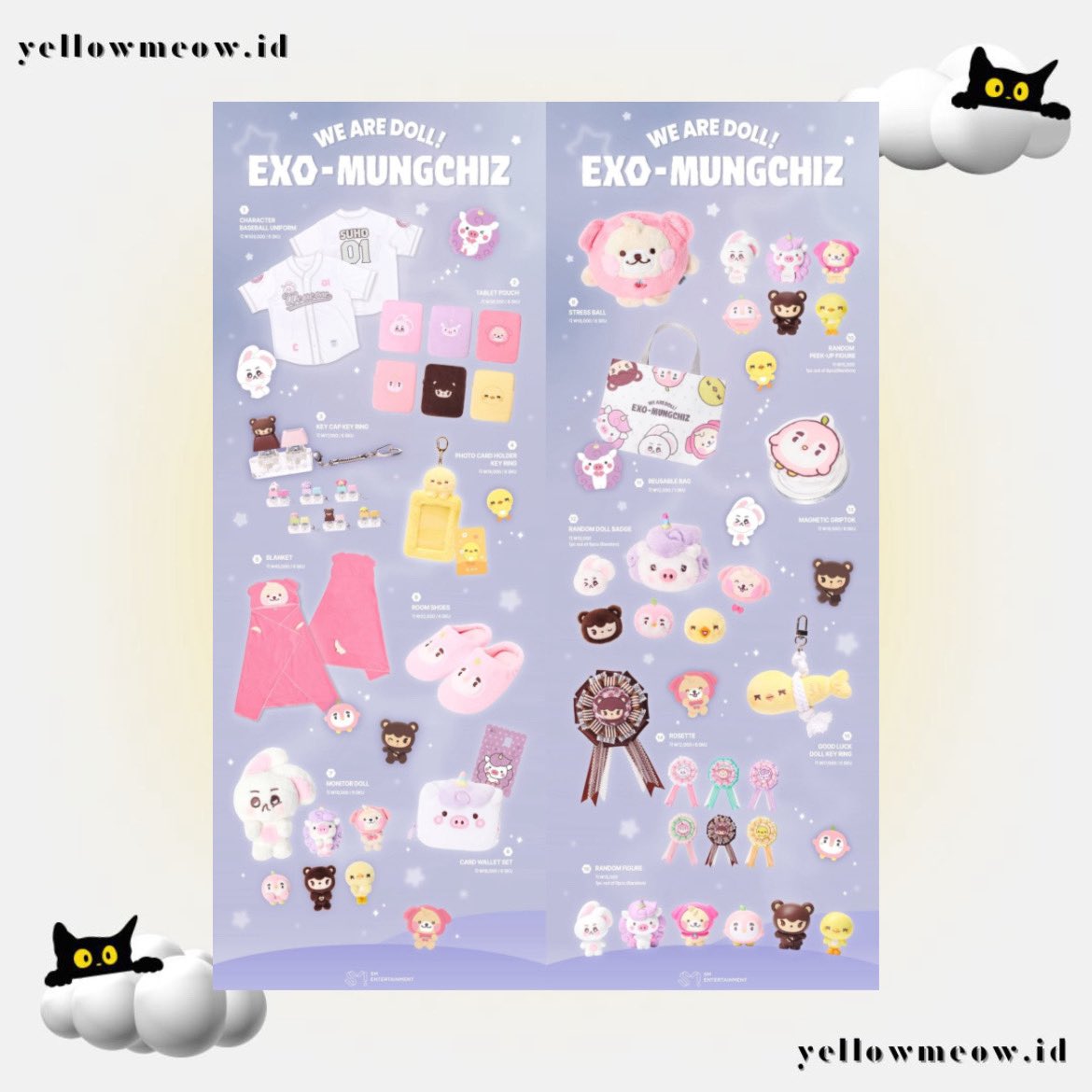 yellowmeowid's tweet photo. [PO] JASTIP HANDCARRY MD EXO MUNGCHIZ Fast Delivery 

Pricelist 💰:
Seperti tertera di photo

Link order : 🔗https://t.co/s9MxbV4SlG

✅ Inc. Fee Handcarry
✅ ETA INA 27 Agustus 2026
⏳ Close order 31 Juli 11.00 WIB ( 1st Batch)- 01 Agustus 15.00 WIB (if not so)
🏡Tangerang https://t.co/4RSiwpS6Om